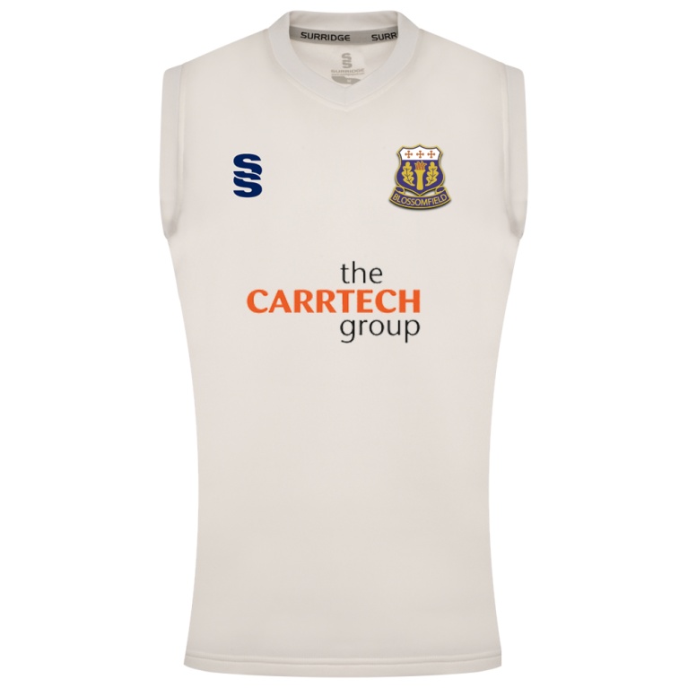 BLAST SLEEVELESS WOMENS SWEATER-Ivory